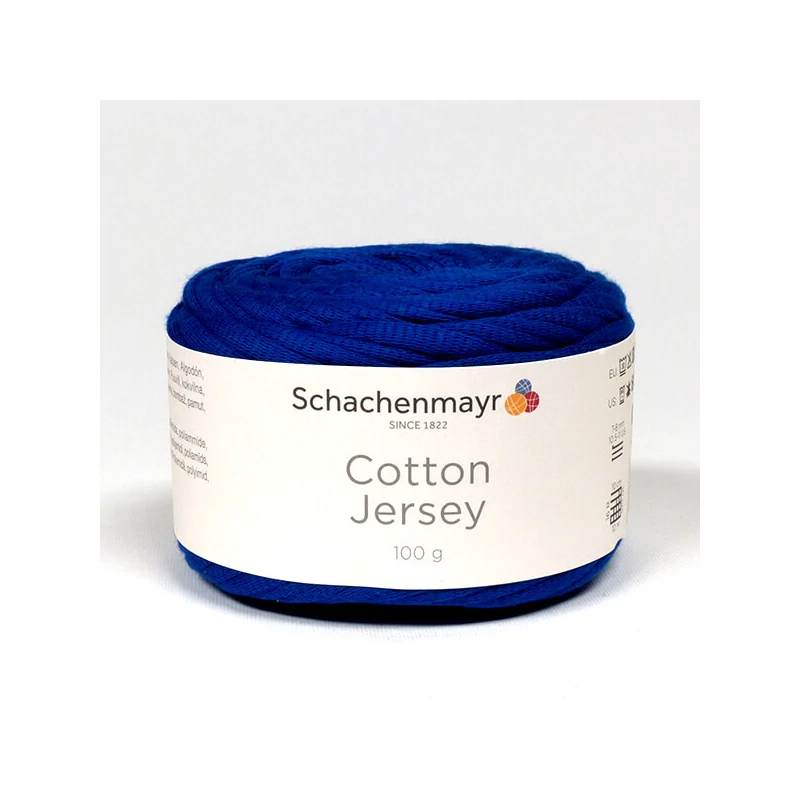 Cotton Jersey pólófonal, 100 g - királykék