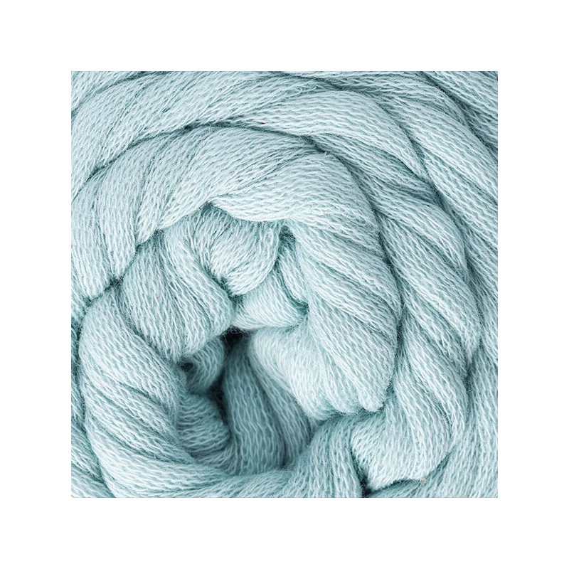 Cotton Jersey pólófonal, 100 g - jégkék