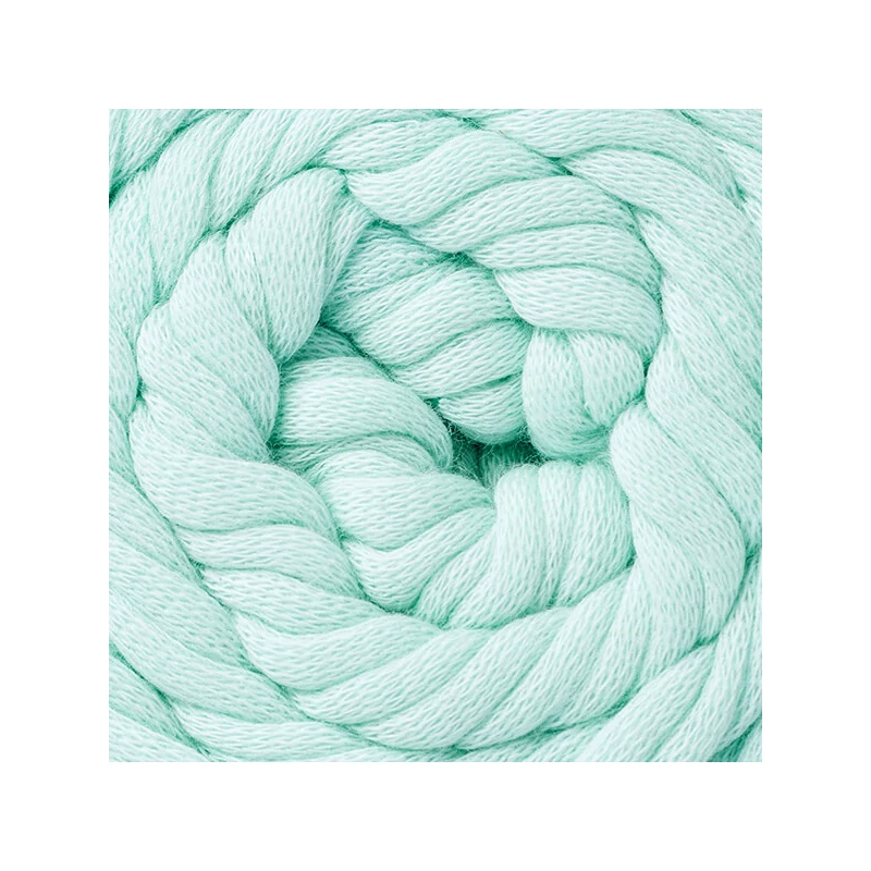 Cotton Jersey pólófonal, 100 g - menta