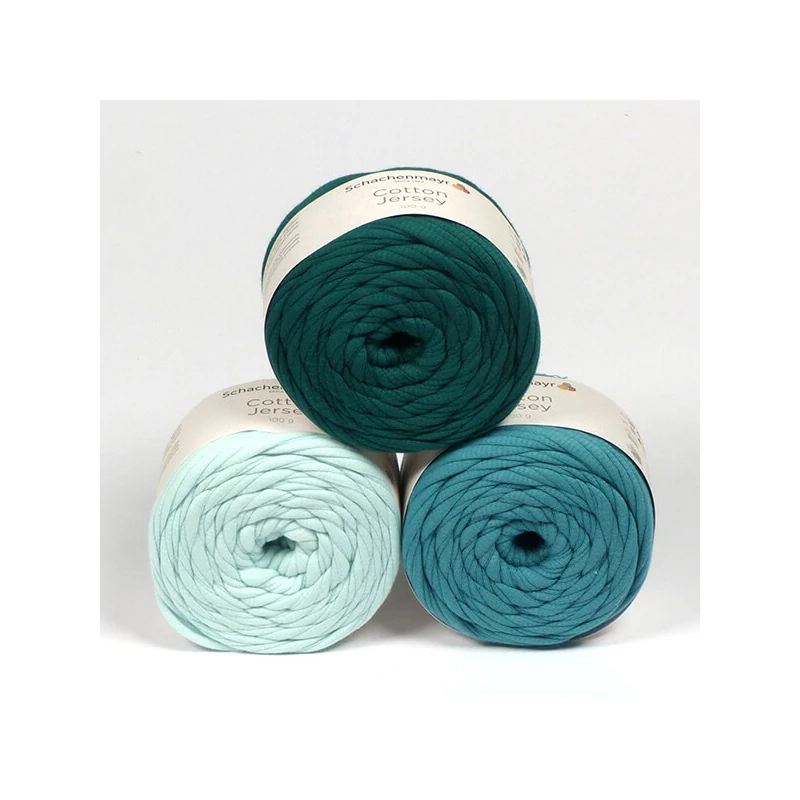 Cotton Jersey pólófonal, 100 g - fenyőzöld