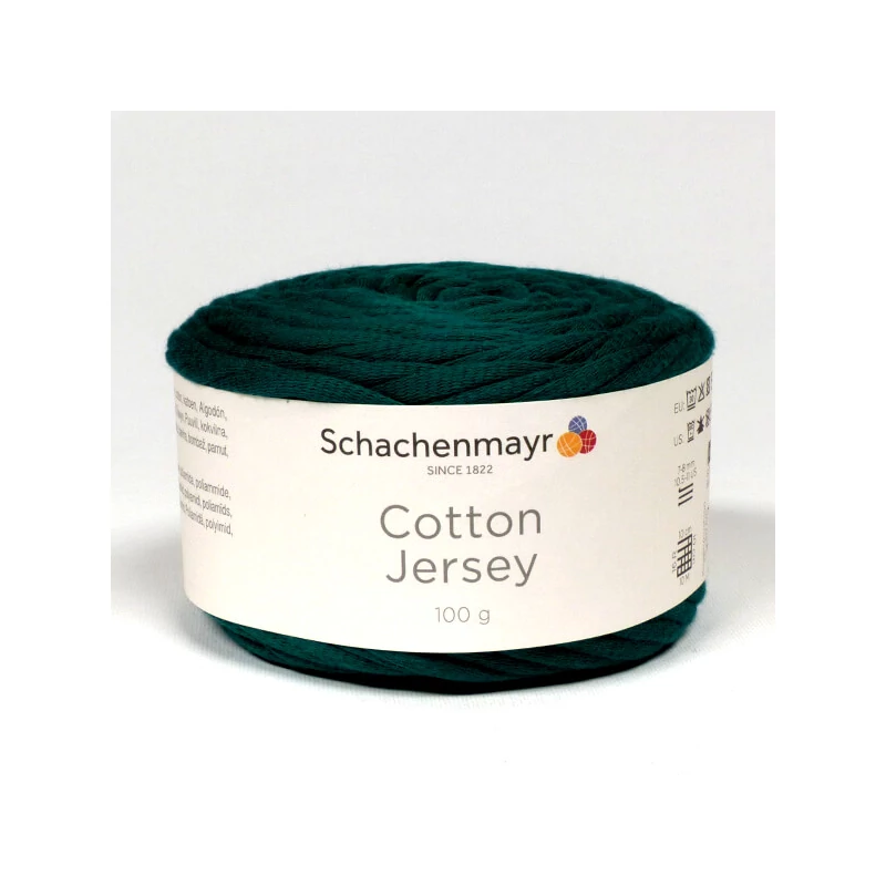 Cotton Jersey pólófonal, 100 g - fenyőzöld