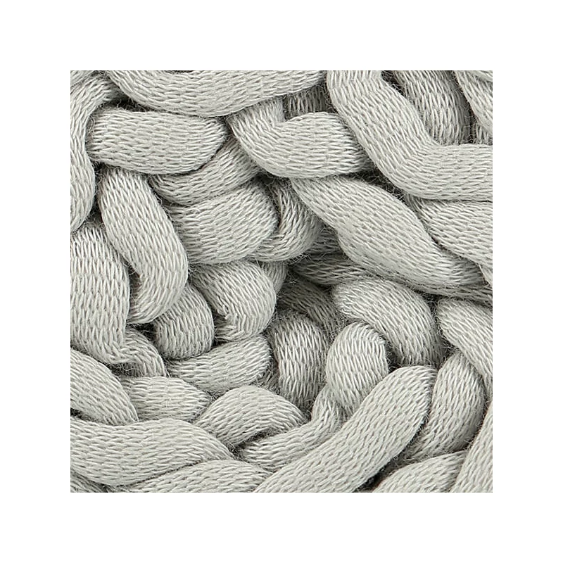 Cotton Jersey pólófonal, 100 g - ezüst