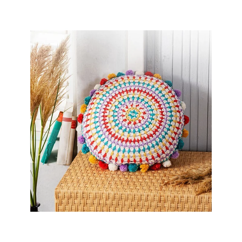 Anchor Mandala párna horgoló készlet - Neon