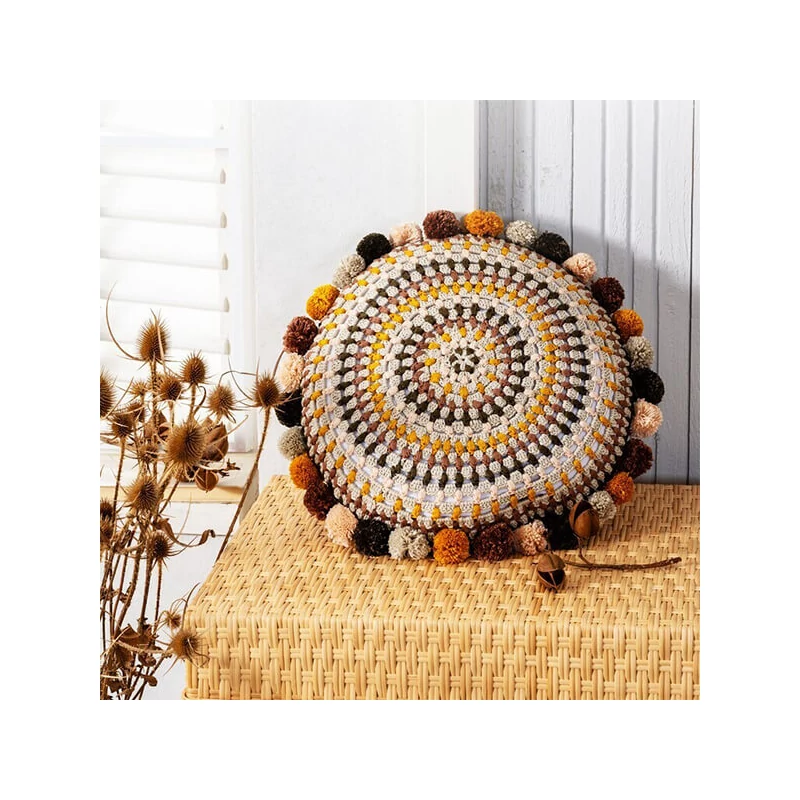 Anchor Mandala párna horgoló készlet - Natúr