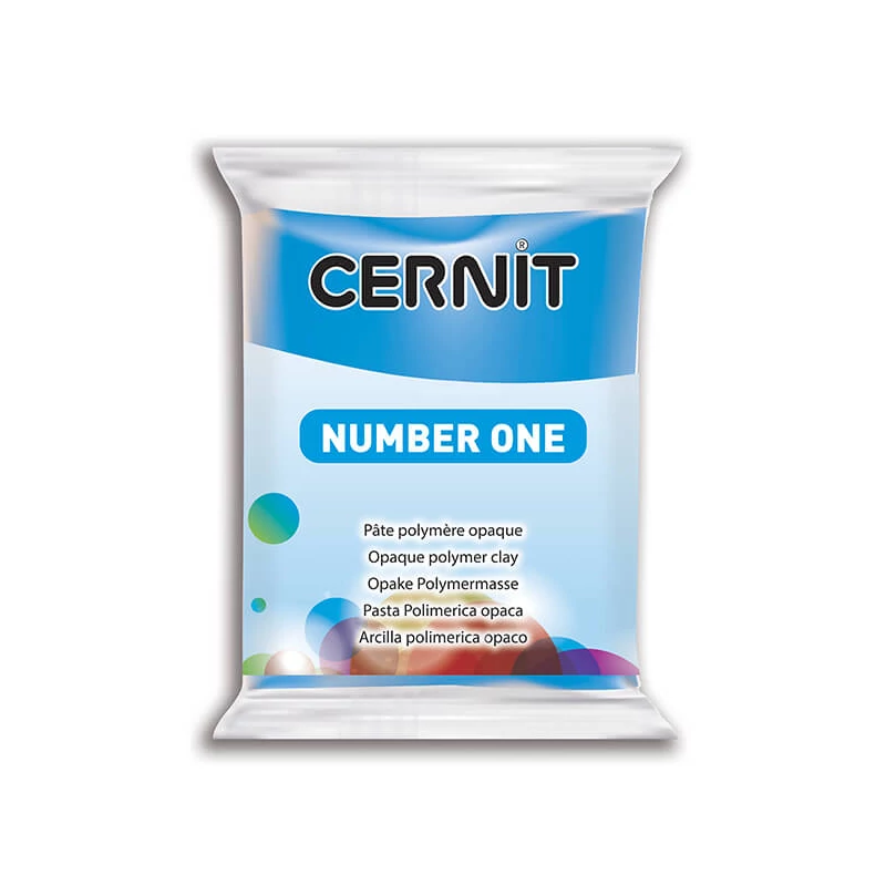 Cernit N1. süthető gyurma, 56 g - kék (200)