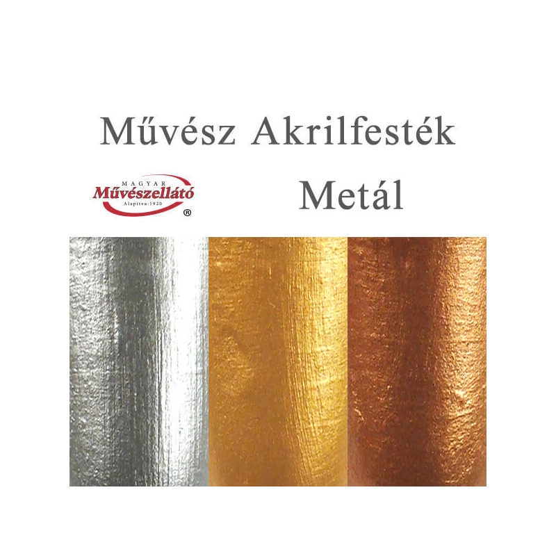 Művész akrilfesték, metál, 250 ml - különféle színekben