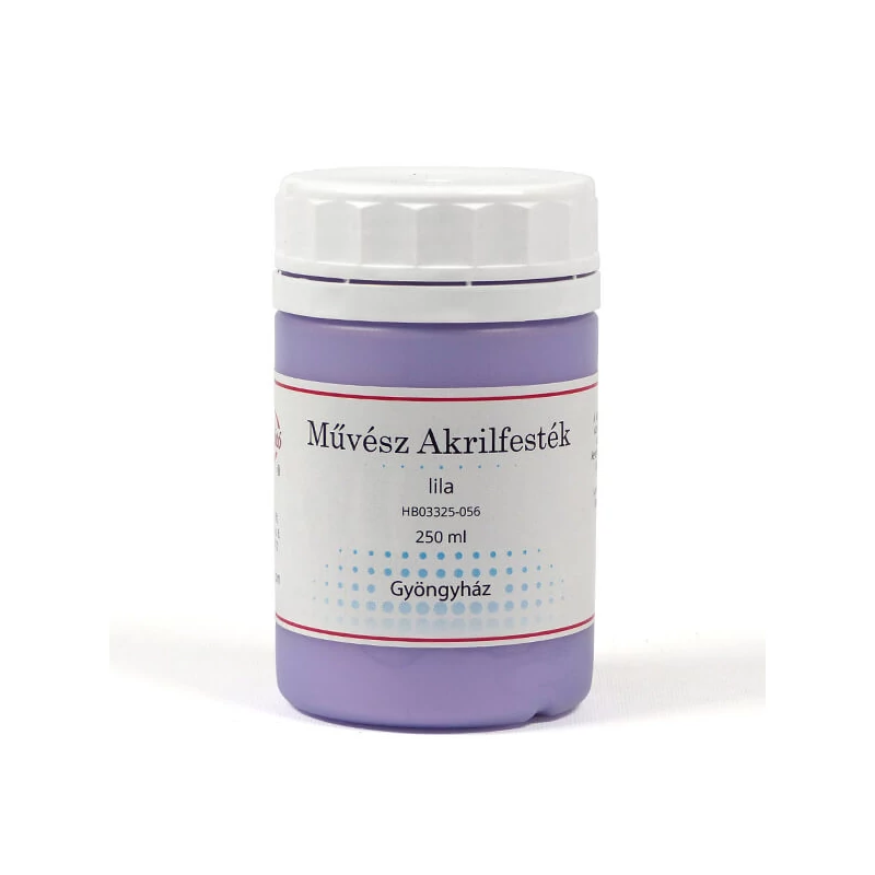 Művész akrilfesték, 250 ml - gyöngyház, 56, lila