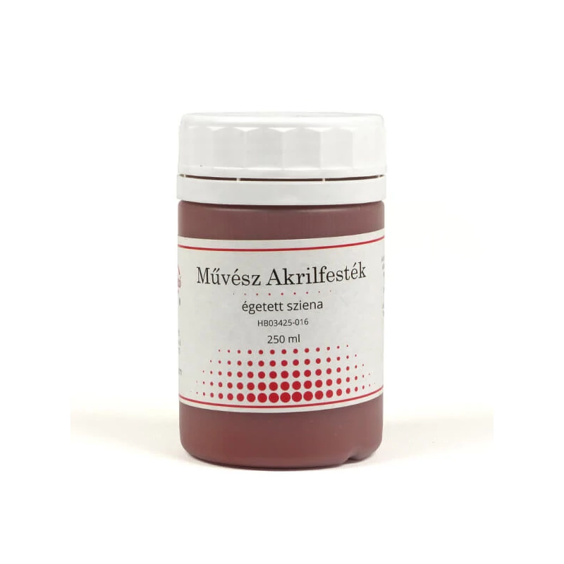 Művész akrilfesték, 250 ml - matt, 016, égetett sziena