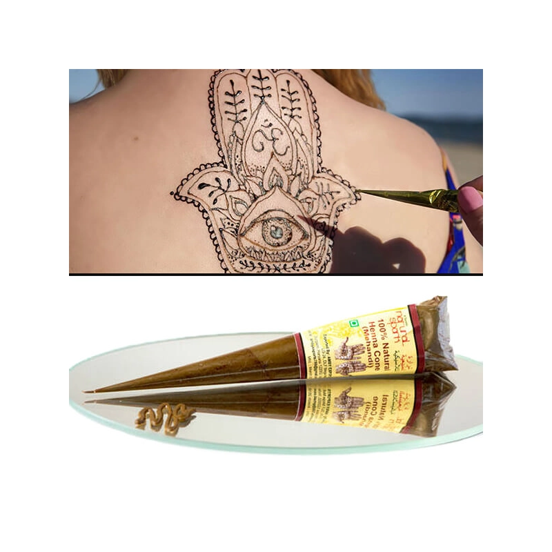 Henna paszta, 25 g - natúr, tölcséres