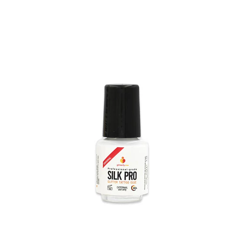 Tetováló ragasztó csillámporokhoz, Silk Pro, 5 ml