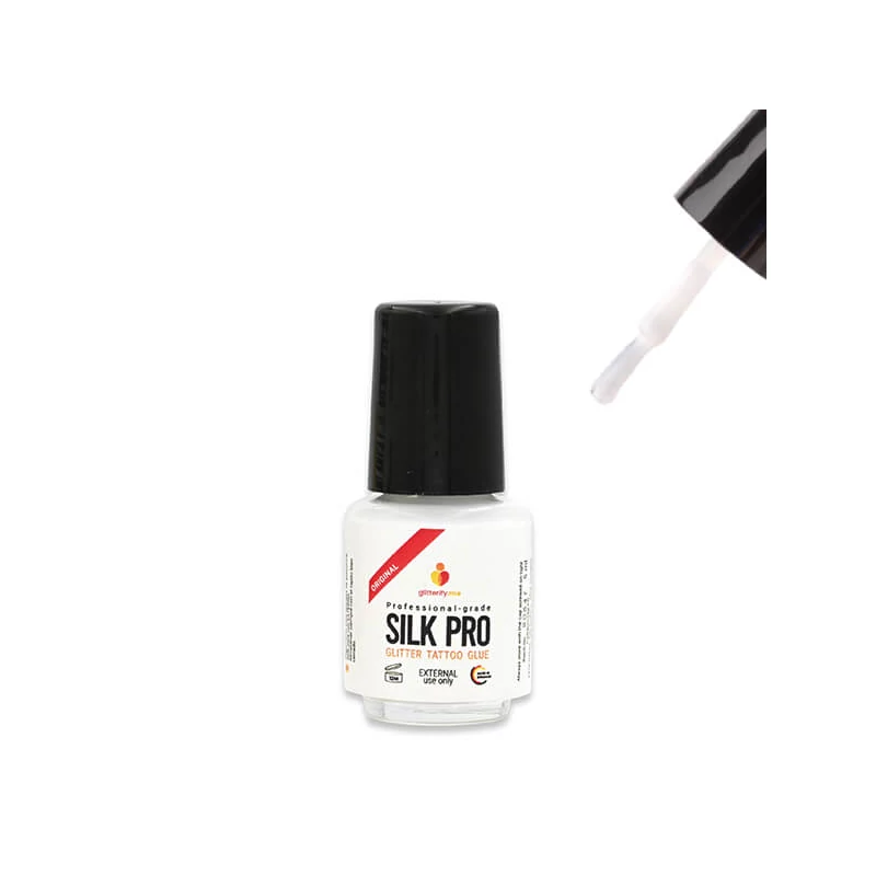 Tetováló ragasztó csillámporokhoz, Silk Pro, 5 ml