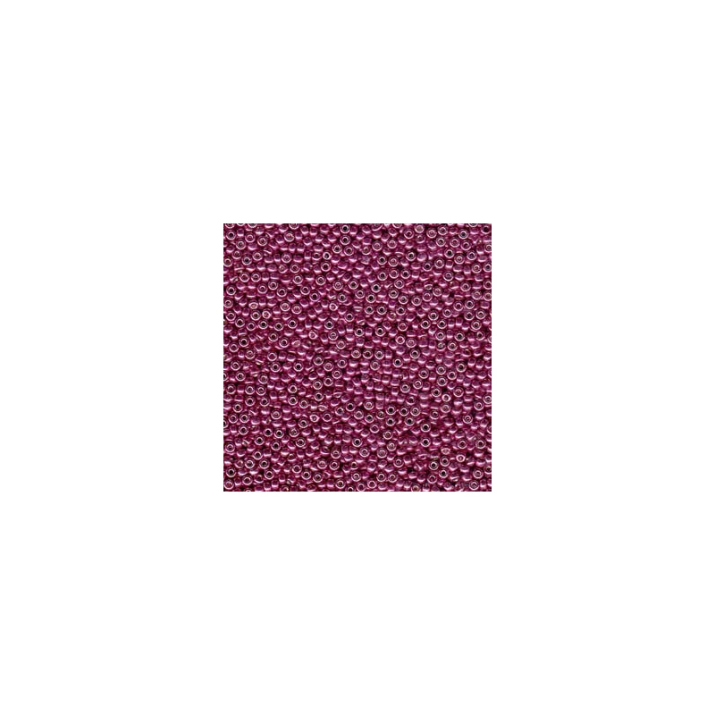 Miyuki japán üveggyöngy, kásagyöngy 11/0 - Duracoat Galvanized Magenta