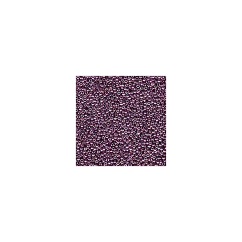 Miyuki japán üveggyöngy, kásagyöngy 11/0 - Duracoat Galvanized Eggplant