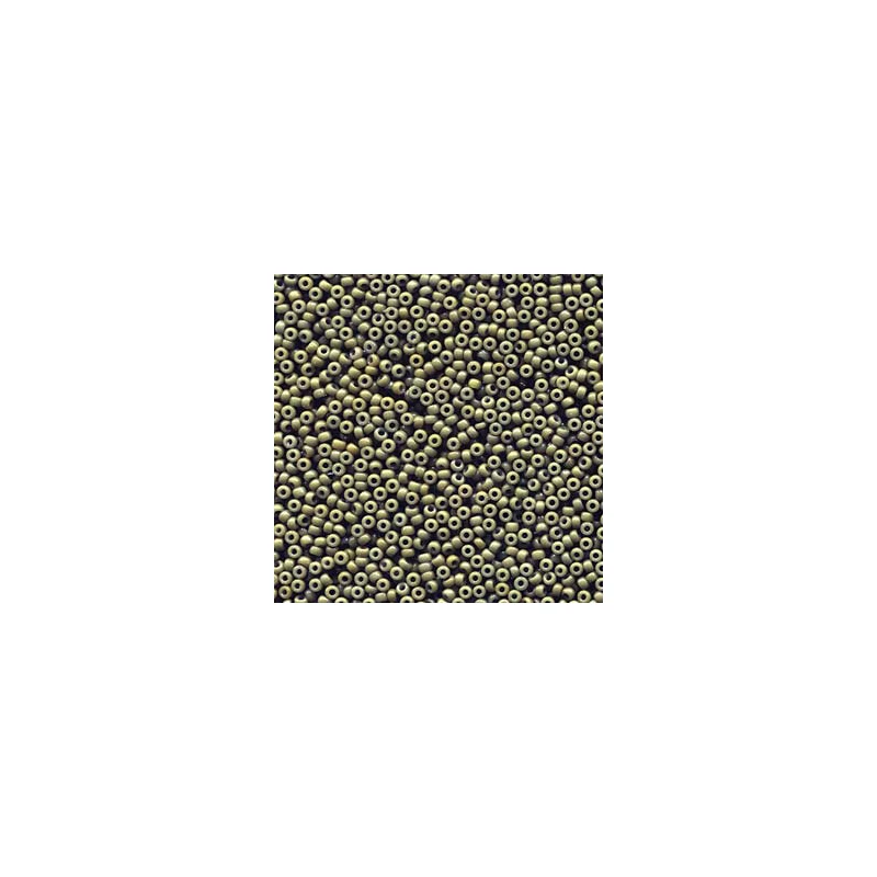 Miyuki japán üveggyöngy, kásagyöngy 11/0 - Duracoat Opaque Dyed Forest