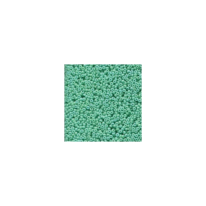 Miyuki japán üveggyöngy, kásagyöngy 11/0 - Duracoat Opaque Dyed Turquoise