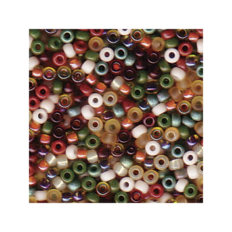 Miyuki japán üveggyöngy, kásagyöngy 11/0 - Mix Earthtone