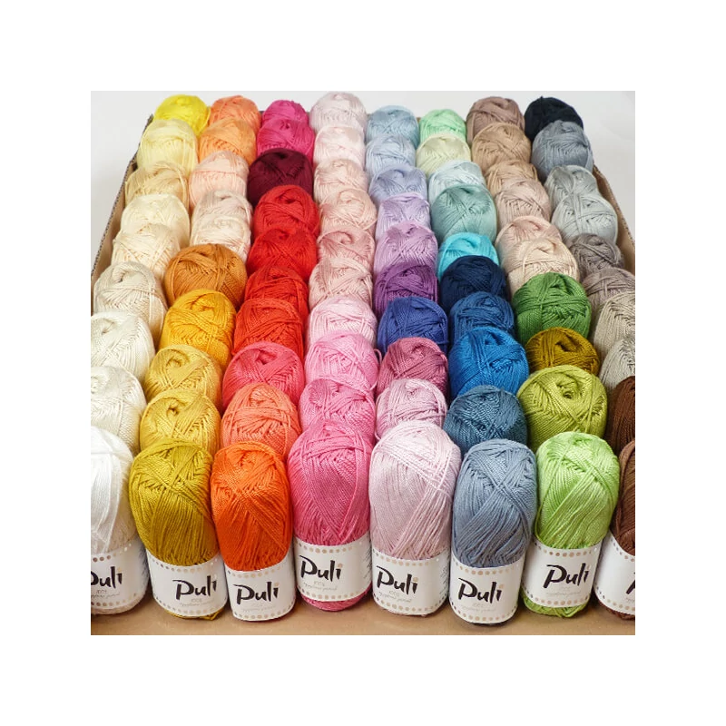 Puli pamut horgolófonal, 50 g - 2124