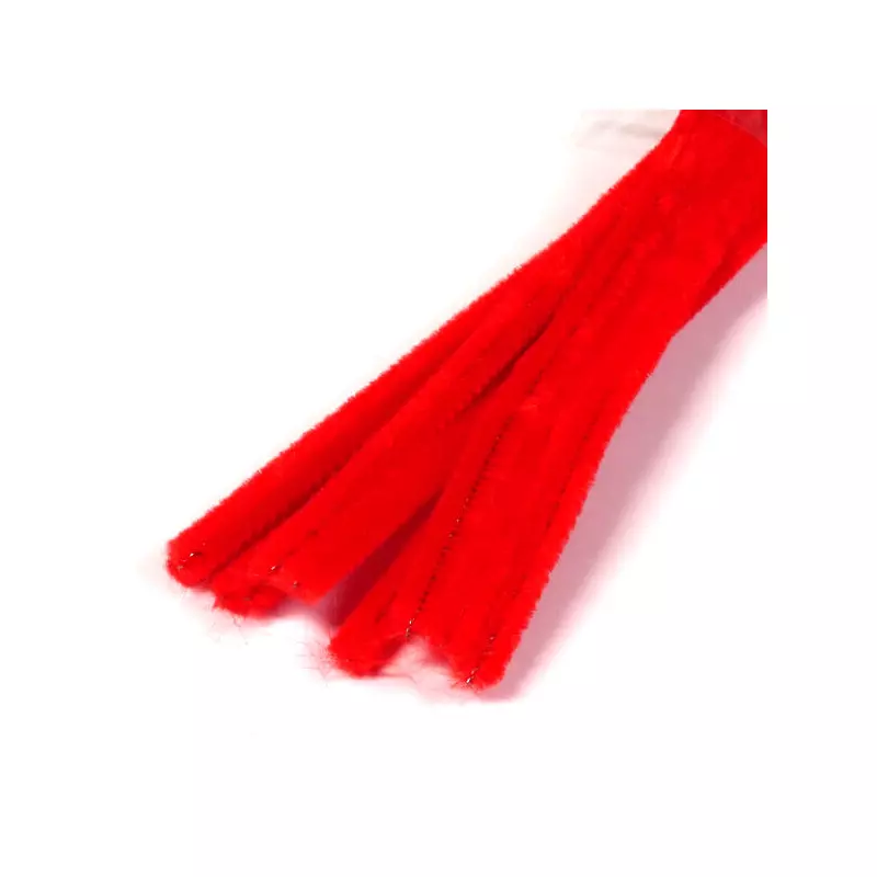 Zsenília, 30 cm - piros, 10 db