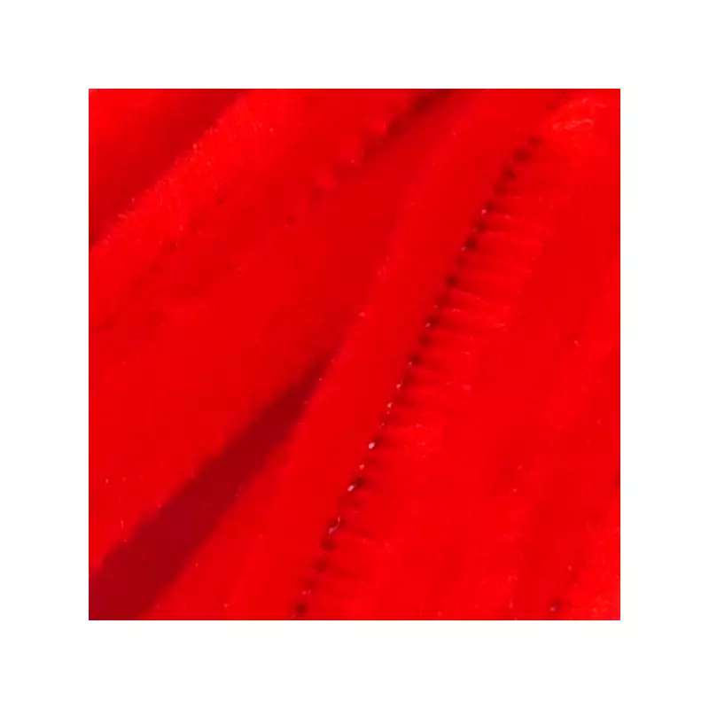 Zsenília, 30 cm - piros, 10 db