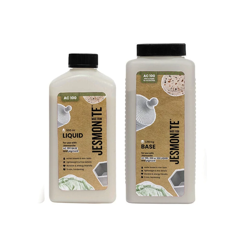 Jesmonite BOX DUOSET AC100 akrilgyanta rendszer - 500 ml liquid + 1250 g ásványi por