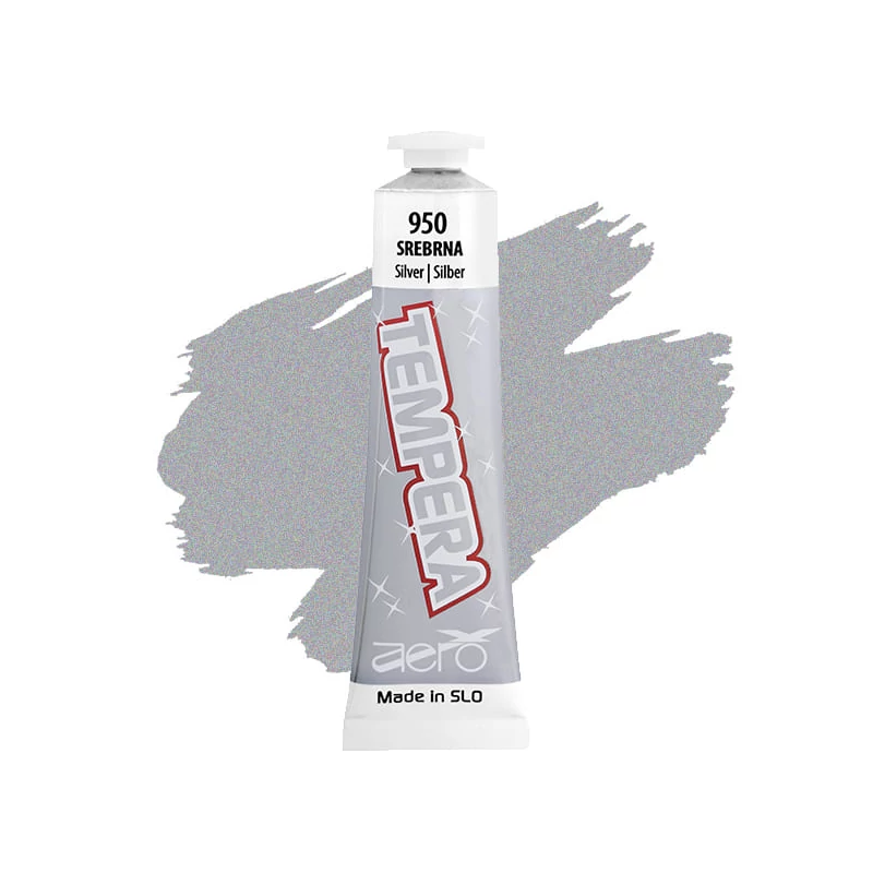 Aero tempera, 42 ml - 950, silver