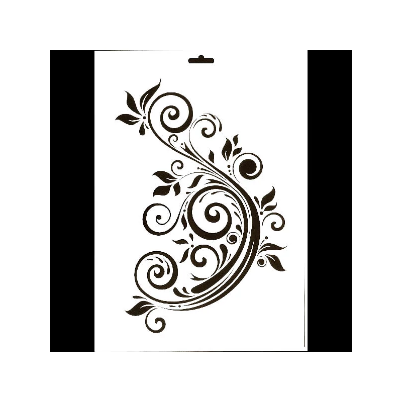 Stencil, Cadence, 21x30 cm - ornament