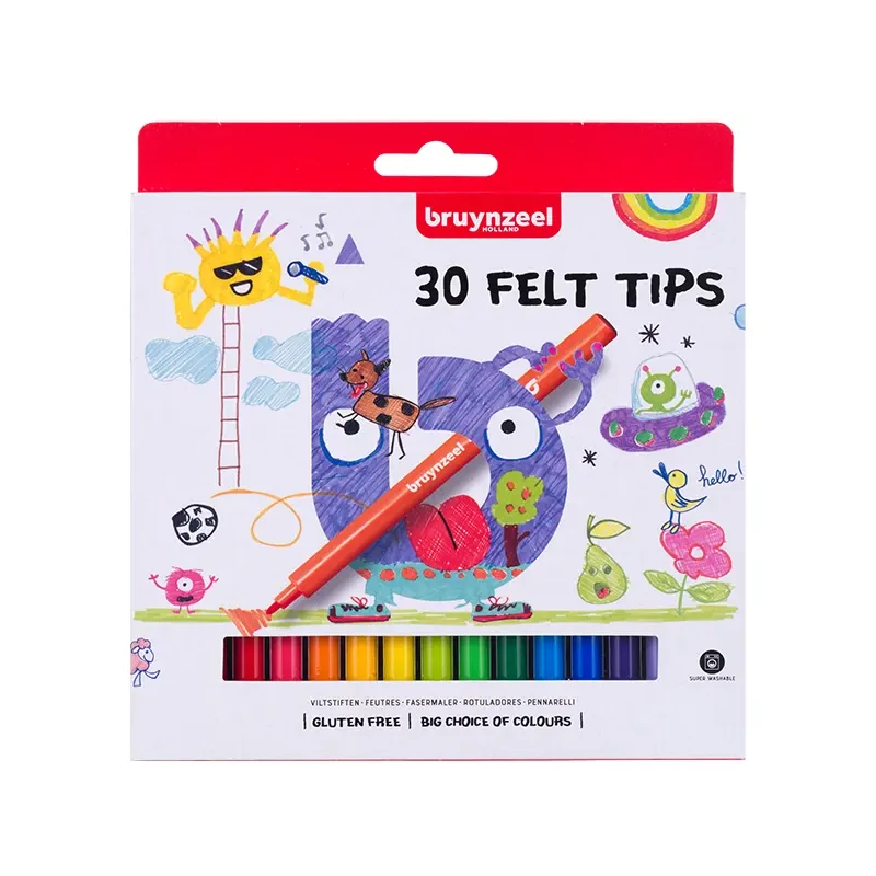 Bruynzeel filctollkészlet - 30 db	