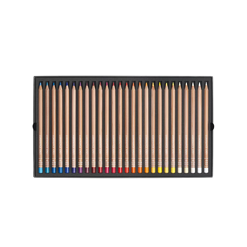 Caran d'Ache Luminance 6901 színesceruza készlet - 100 szín, 102 db + kiegészítők
