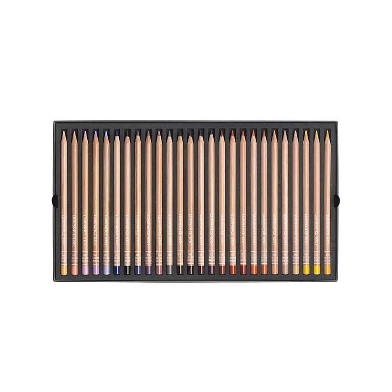 Caran d'Ache Luminance 6901 színesceruza készlet - 100 szín, 102 db + kiegészítők