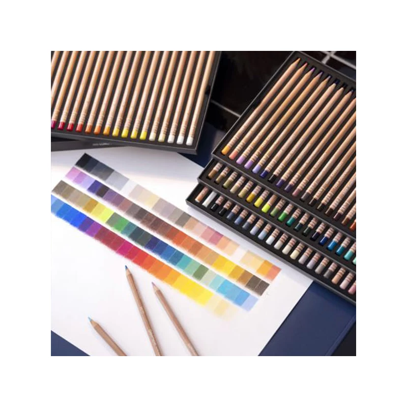 Caran d'Ache Luminance 6901 színesceruza készlet - 100 szín, 102 db + kiegészítők