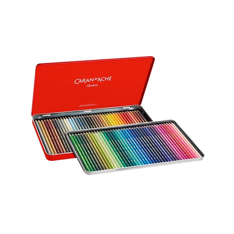 Caran d'Ache Supracolor Soft akvarellceruza készlet - 80 db