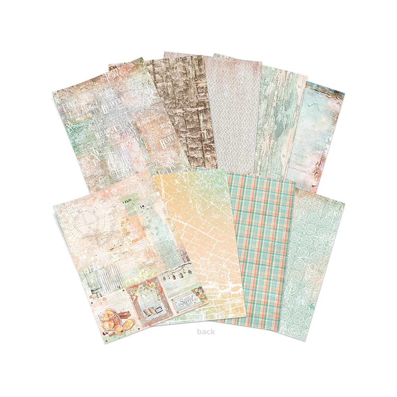 Ciao Bella scrapbook papírkészlet, A4, 9 ív - A szeretet ajándéka Creative Pad