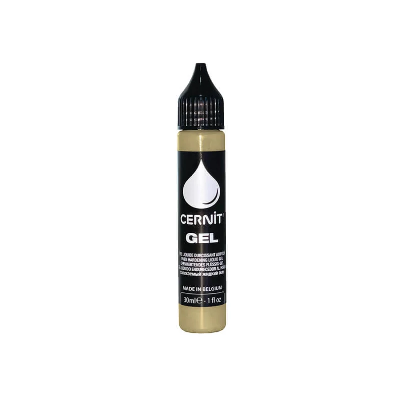 Cernit gel, Liquid folyékony gyurma, 30 ml - arany
