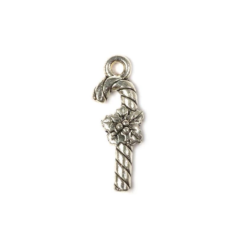 Charm fémdísz, 4 db - nyalóka, 3D