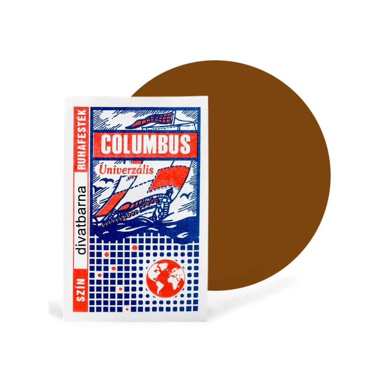 Columbus textilfesték, ruhafesték - divatbarna