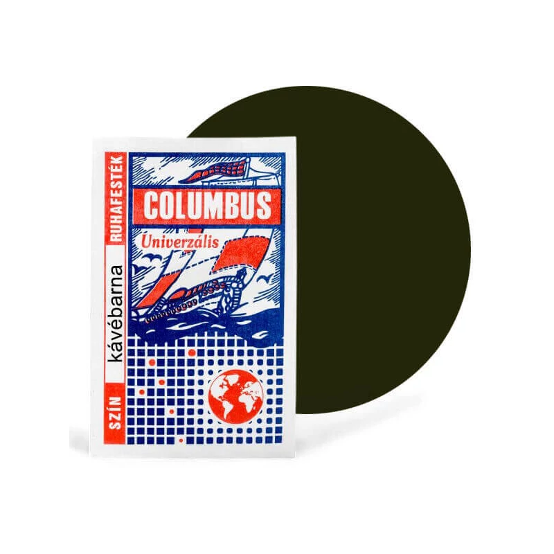 Columbus textilfesték, ruhafesték - kávébarna