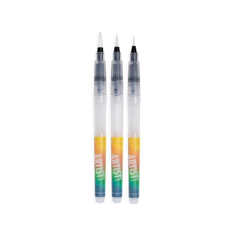 Cretacolor Pencil Wrap Set rajzkészlet feltekerhető vászon tartóban - Aqua, 17 db-os