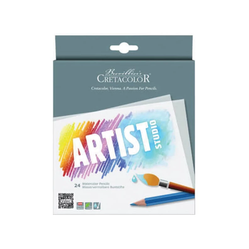 Cretacolor Artist Studio akvarellceruza készlet - 24 db