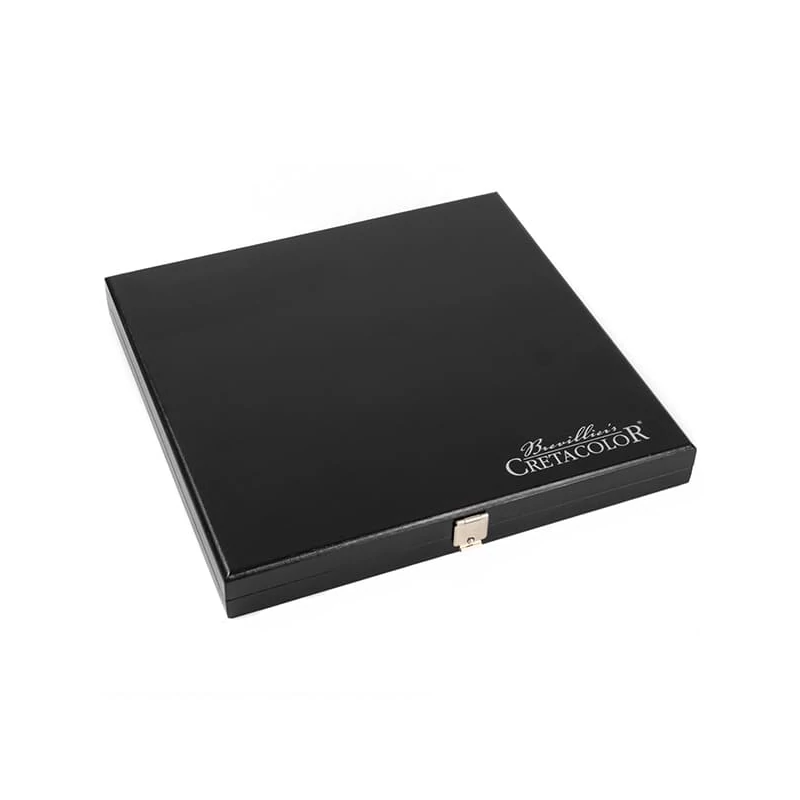 Cretacolor Black Box szén rajzkészlet - 20 db, fadobozos
