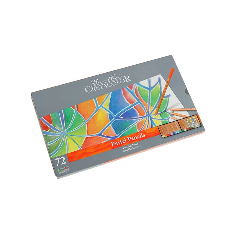 Cretacolor Fine Art Pastel pasztellceruza készlet - 72 db, fémdobozos