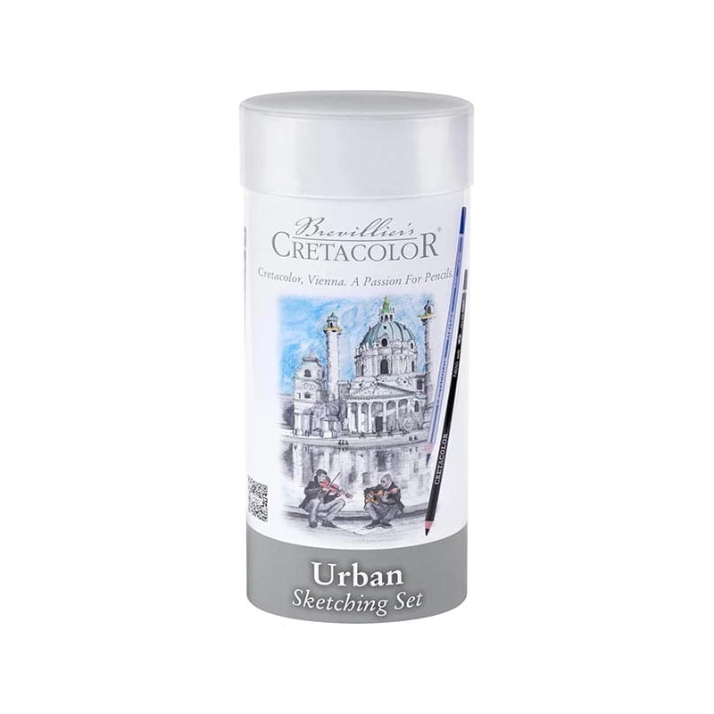 Cretacolor Urban Sketching Set rajz - és vázlatkészlet, 22 db-os