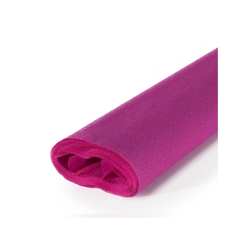 Krepp-papír, Educational, 40 g, 50x250 cm - 212 ciklámen, cyclamen
