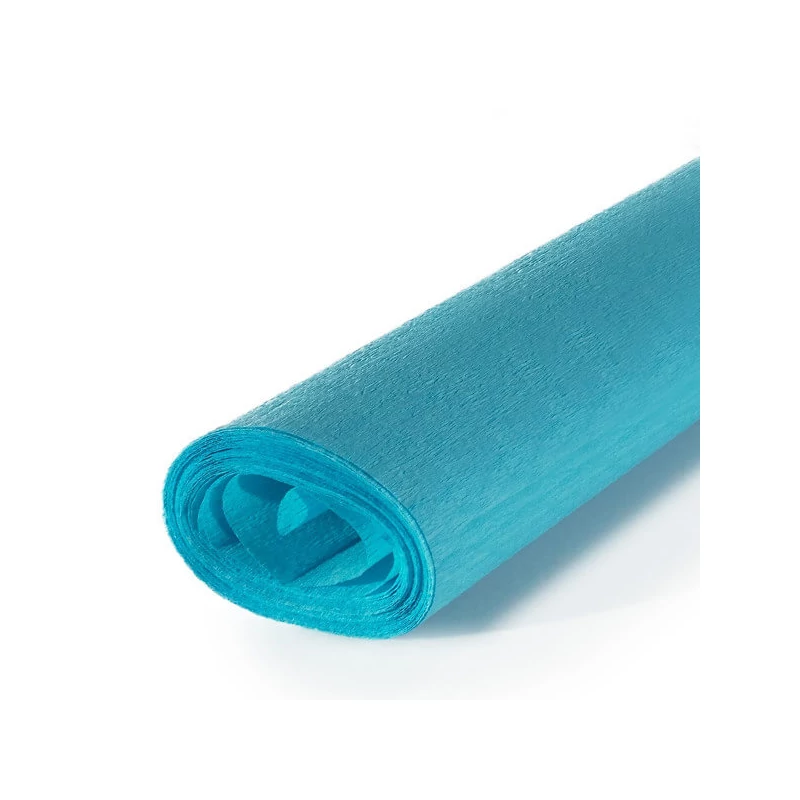 Krepp-papír, Educational, 40 g, 50x250 cm - 224 azúrkék, sea azure