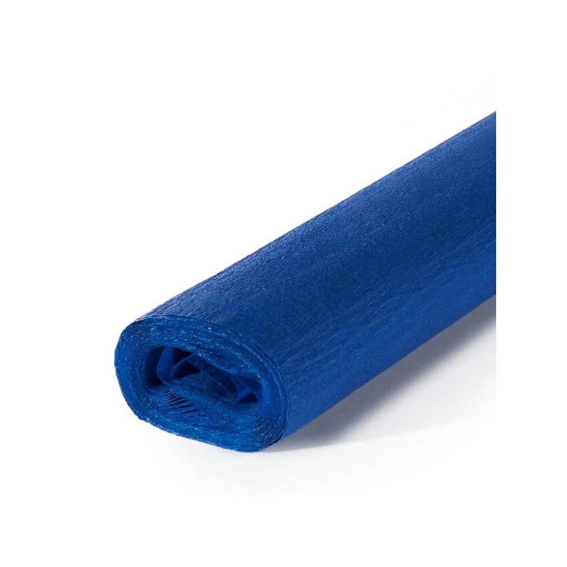 Krepp-papír, Educational, 40 g, 50x250 cm - 228 sötét tengerkék, sea blue