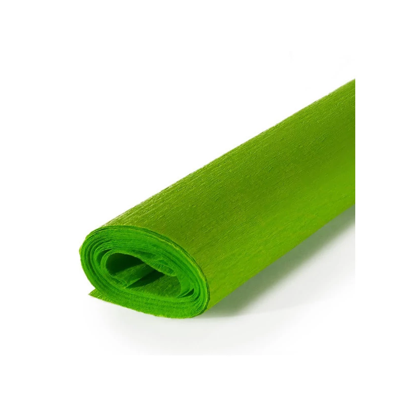 Krepp-papír, Educational, 40 g, 50x250 cm - 232 zöldalma, apple green