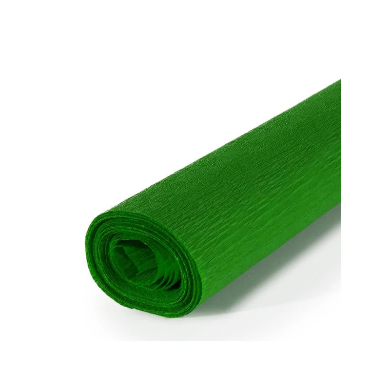 Krepp-papír, Educational, 40 g, 50x250 cm - 236 zöld, meadow green