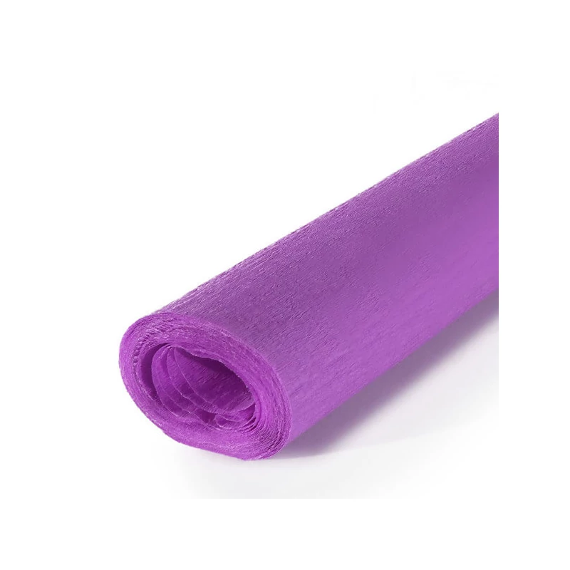 Krepp-papír, Educational, 40 g, 50x250 cm - 322 orgona, dark lilac