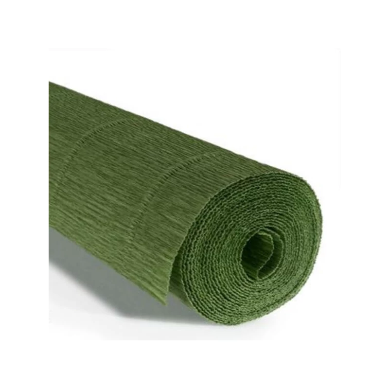 Virágkrepp-papír, 180 g, 50x250 cm - 565 sötét menta