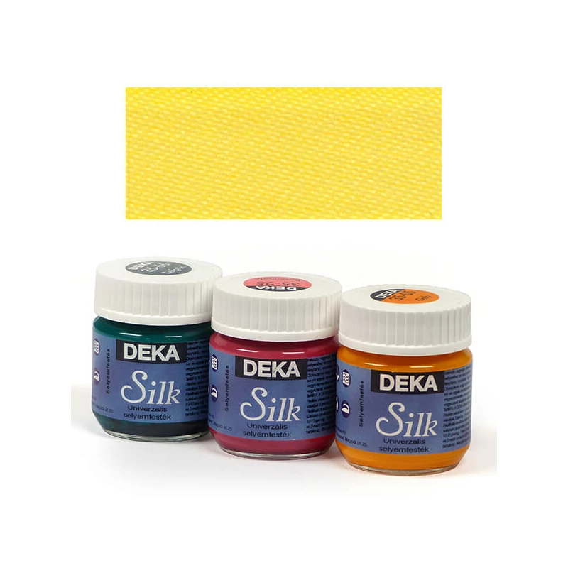 Deka Silk selyemfesték 50 ml - 02 pasztellsárga