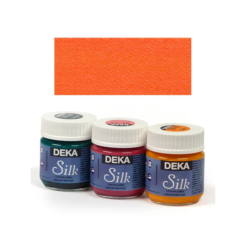 Deka Silk selyemfesték 50 ml - 10 narancssárga